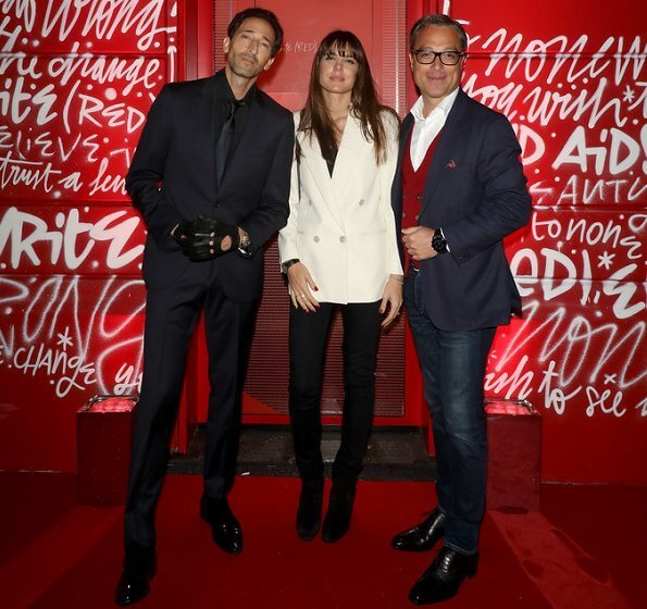 Charlotte Casiraghi attended the Montblanc (RED) event