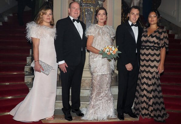 Prince Albert and Princess Caroline attended the 'Secret Games' party