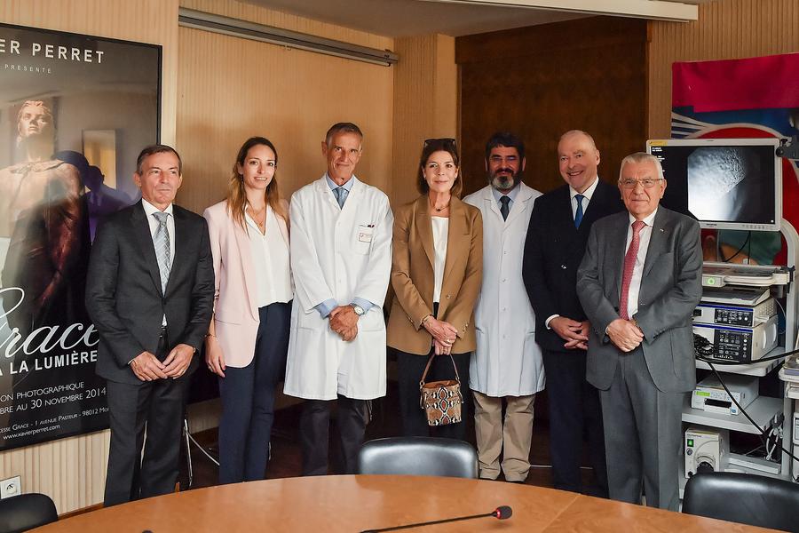 Princess Caroline inaugurates Cancer Equipment at CHPG