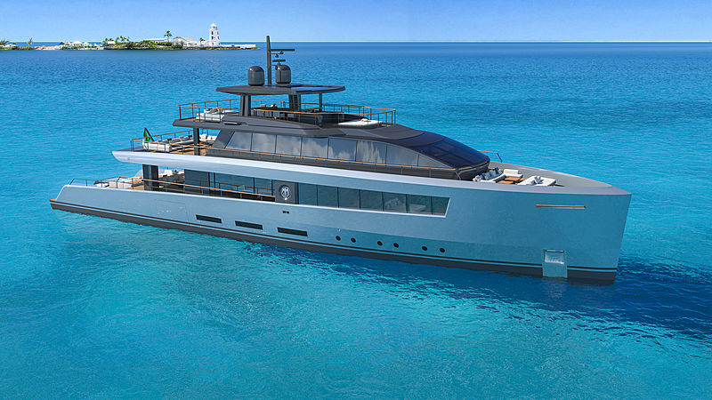 Baglietto presents 40m superyacht concept Abaco as part of Hurricane Dorian humanitarian initiative