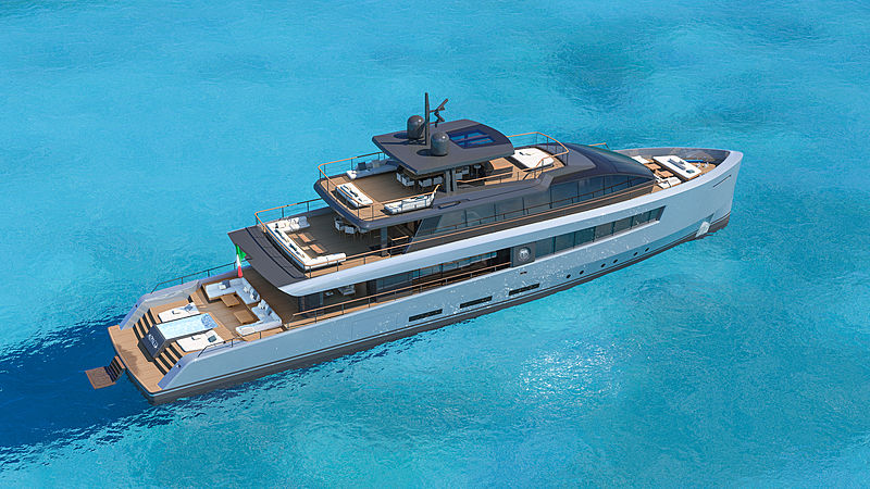 Baglietto presents 40m superyacht concept Abaco as part of Hurricane Dorian humanitarian initiative
