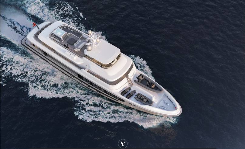 Nordhavn introduces 45m flagship explorer with Vripack design