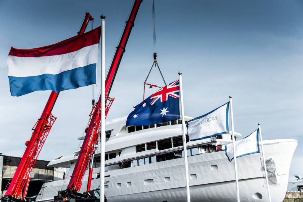 36m Moonen yacht Martinique nears completion