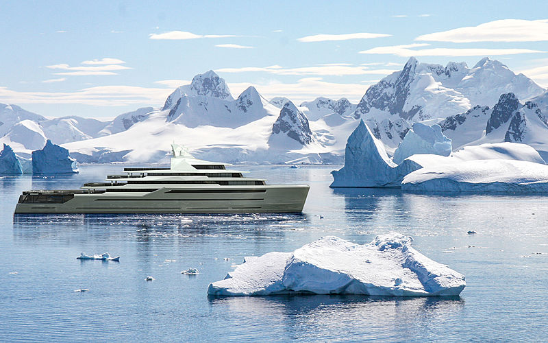 105m superyacht concept Equilibrium presented by Alejandro Crespo