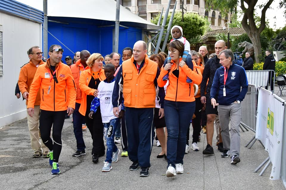 Prince Albert kicks off No Finish Line Race