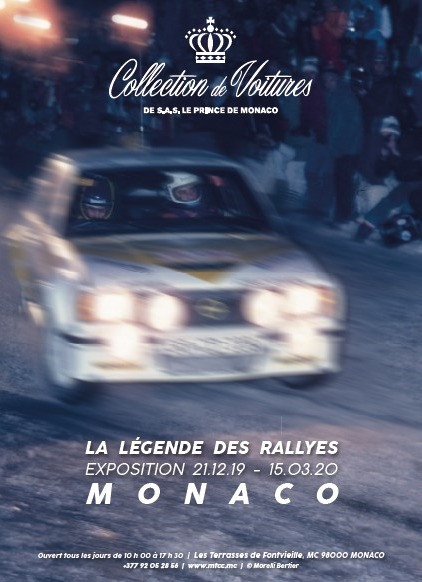 Exhibition of rally cars at the H.S.H. Prince of Monaco Car Collection