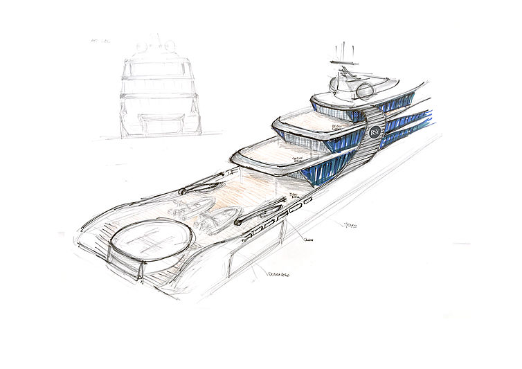 Rosetti reveals 65m superyacht concept Project Orca