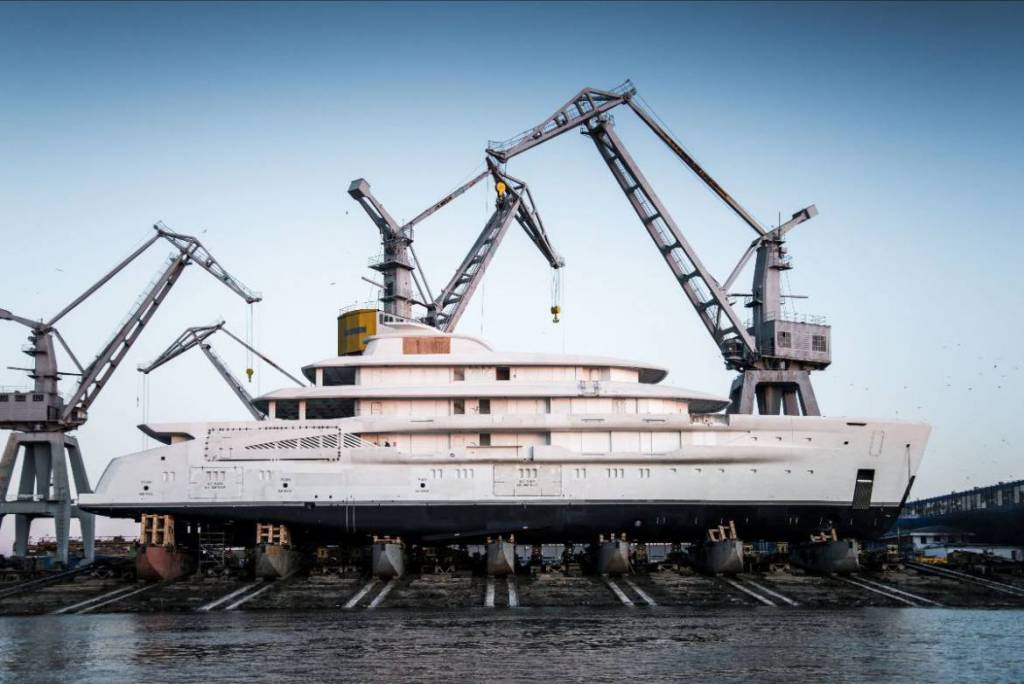 Amels launches its largest superyacht to date