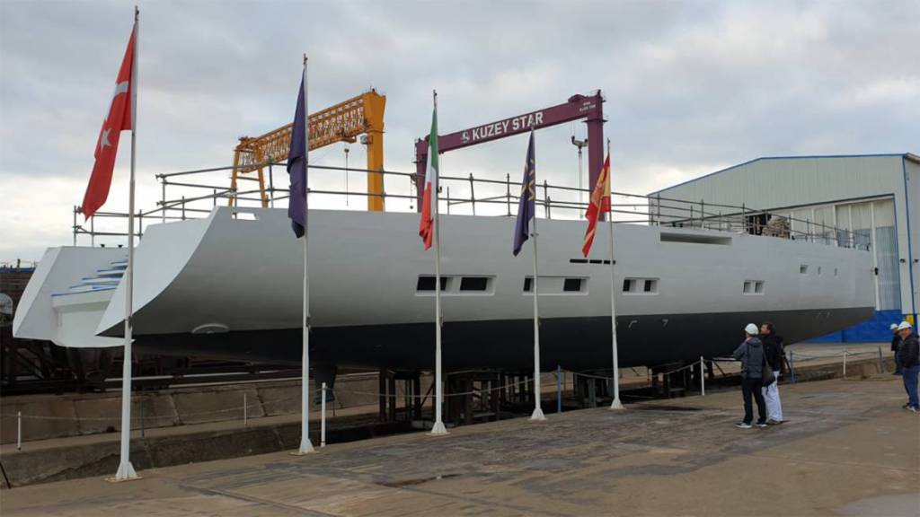 Perini Navi launches the second 42m E-Volution yacht