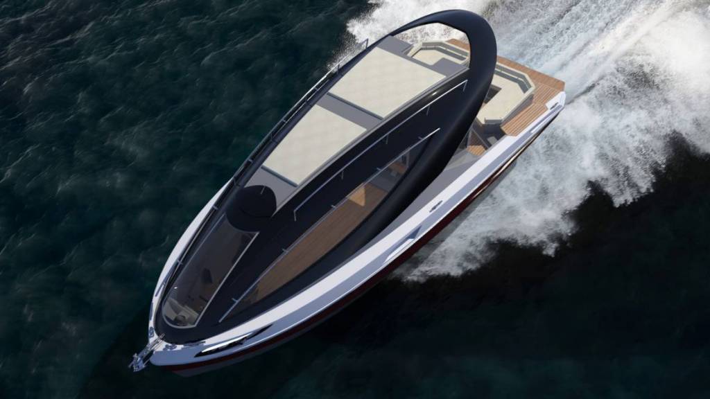 Pierpaolo Lazzarini introduces new 10.5m motor yacht on foils