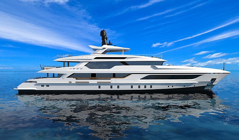 Baglietto sells the third 48m T-Line superyacht in South America