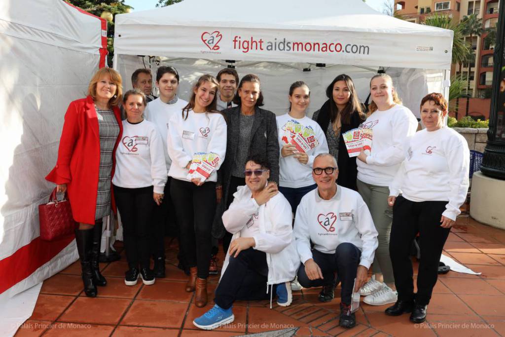 Princess Stephanie attends ‘Test in the City’ for Fight Aids Monaco