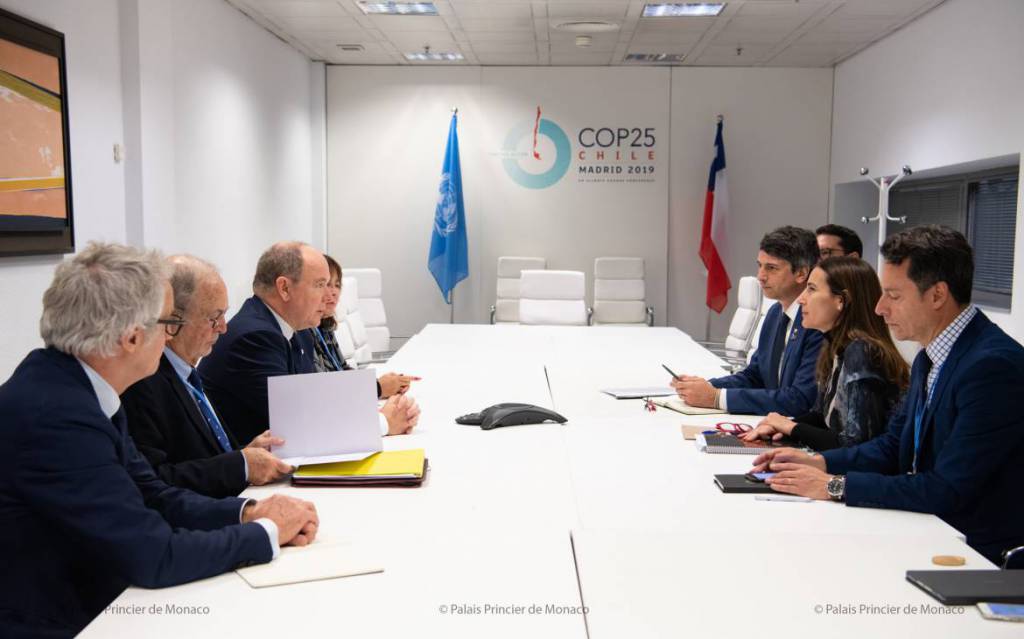 Prince Albert speaks at COP25 in Madrid