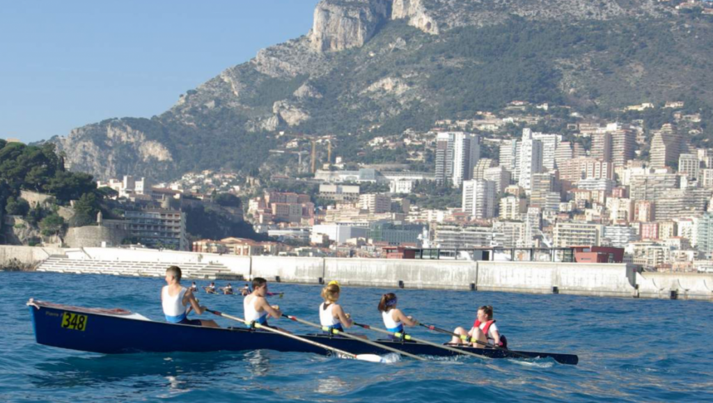 Challenge Albert II, the “First European Coastal Rowing Regatta”