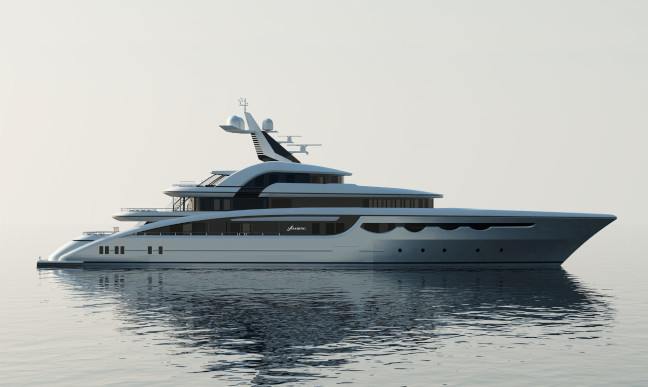 Soaring: 68m Abeking new build set to hit charter market in 2020