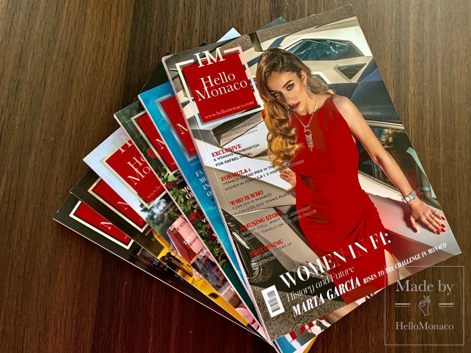 The opportunity to subscribe to Hello Monaco magazine has just opened up