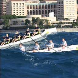 Regatta in Port Hercule