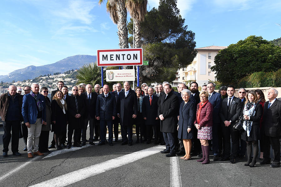 Inauguration Plaque sites historiques Grimaldi 