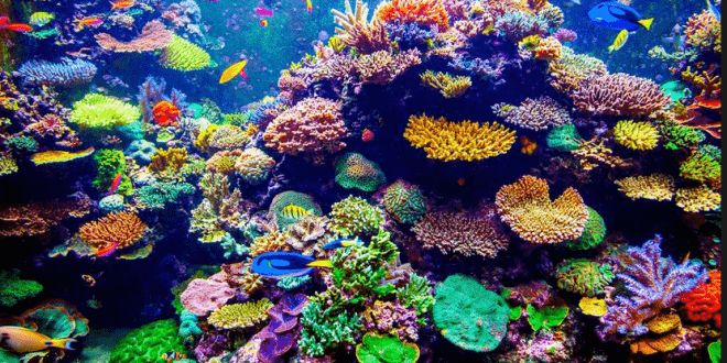 coral reef life www