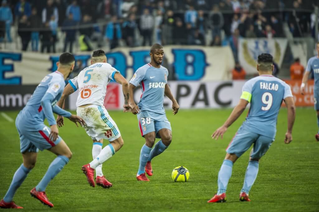 French Ligue 1 Football Championship: Monaco vs Olympique Marseille