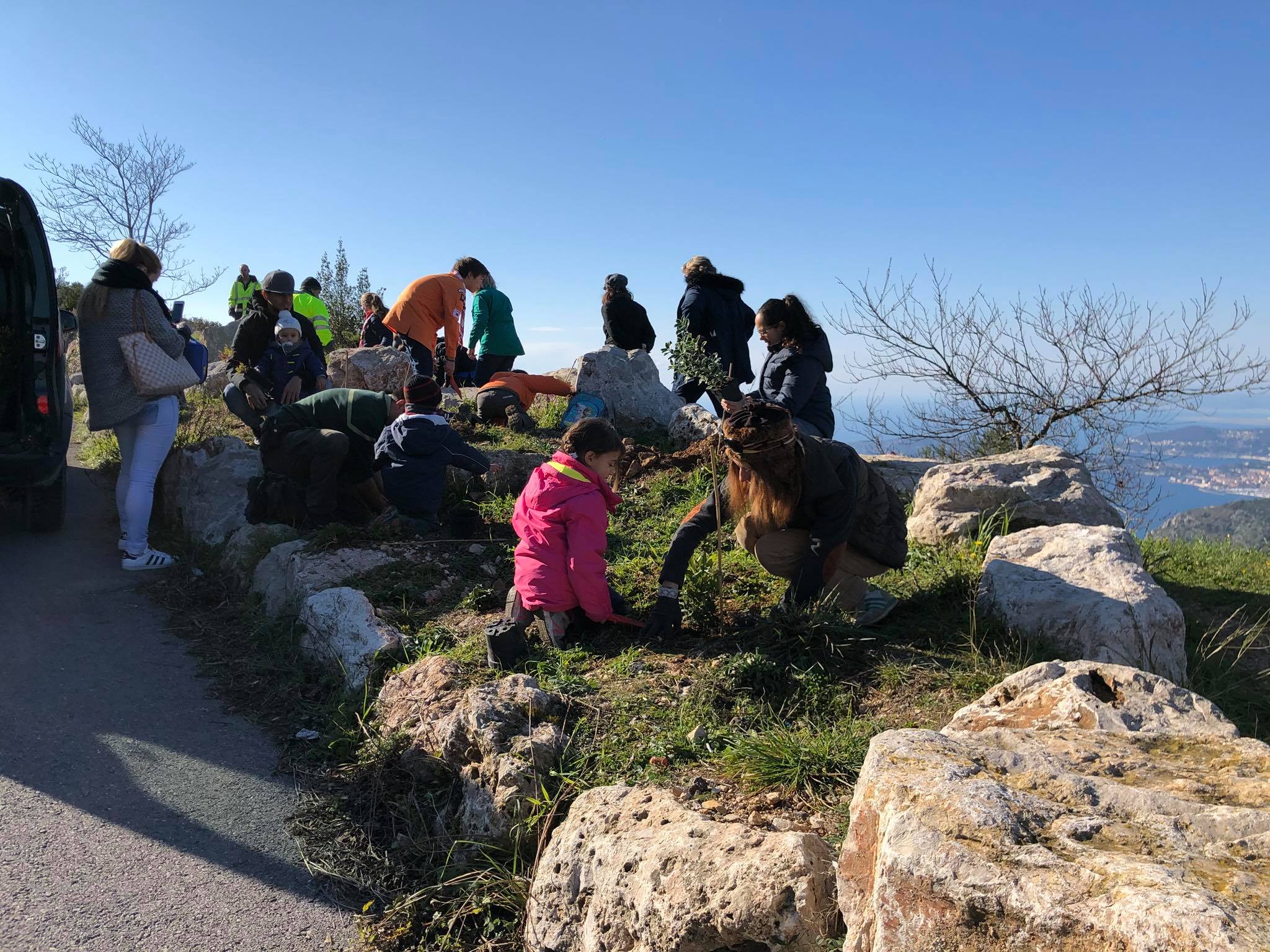 Guides and Scouts of Monaco Reforestation Project