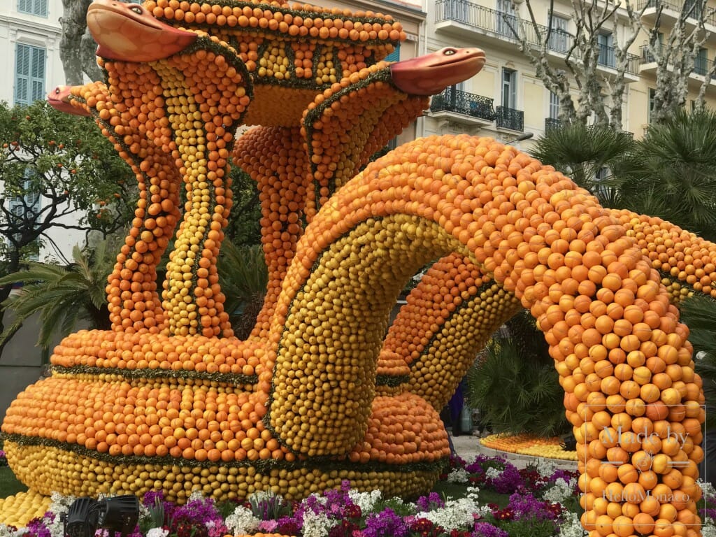 Lemon Festival in Menton (Fête du citron)