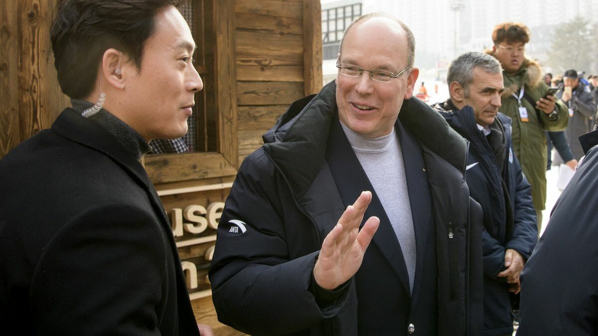 Prince Albert PyeongChang Winter Olympics