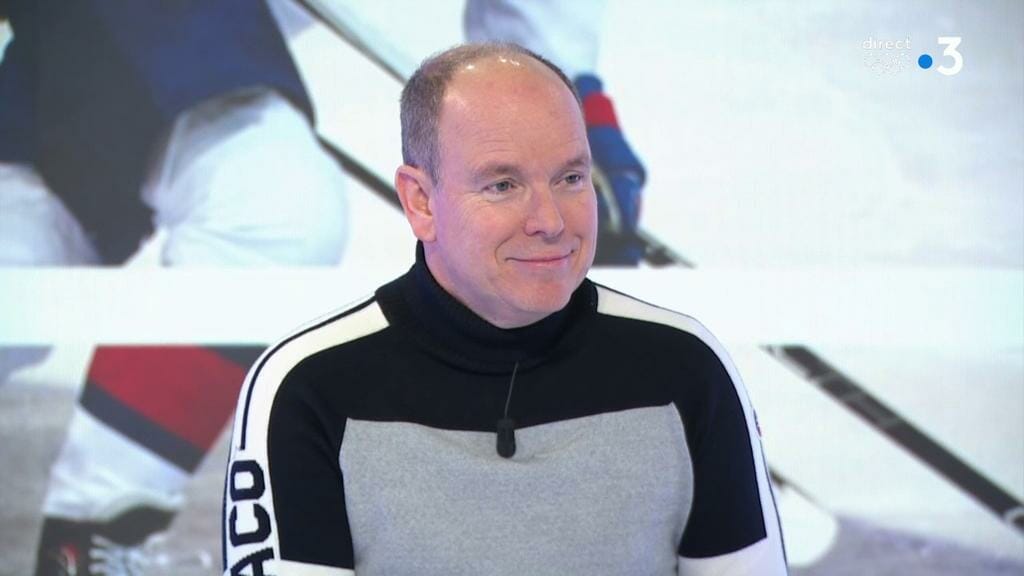 Prince Albert supports Monaco's team in PyeongChang