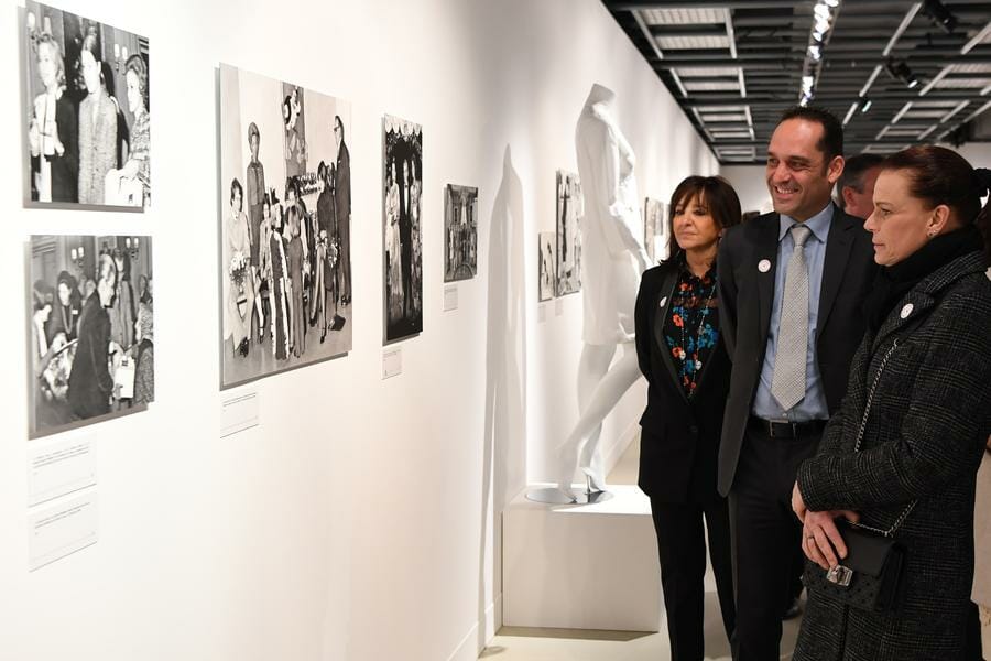 Princess Stephanie attends Monegasque Red Cross 70th anniversary Exhibition