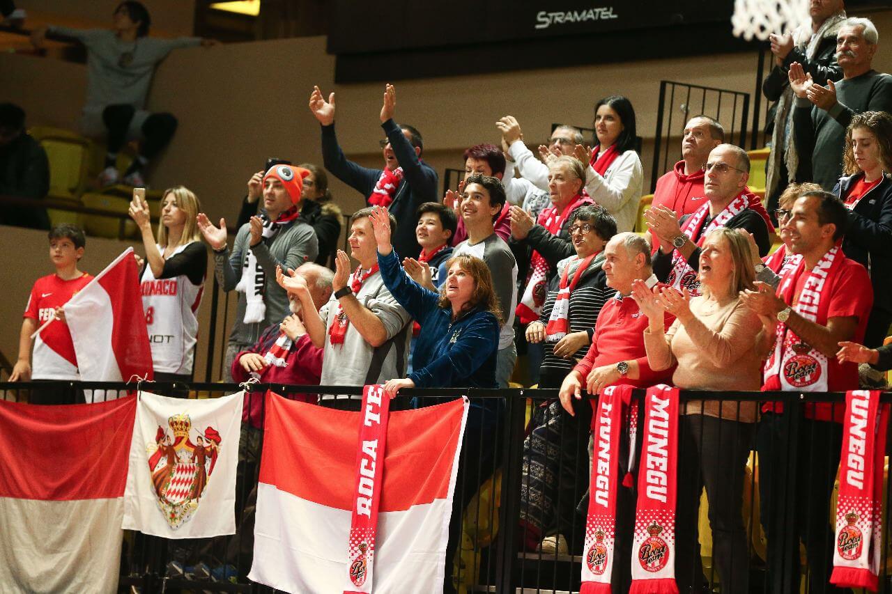 Roca Basketball Monaco Fans