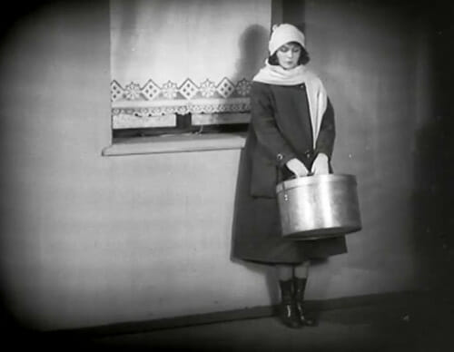 The Girl with a Hatbox
