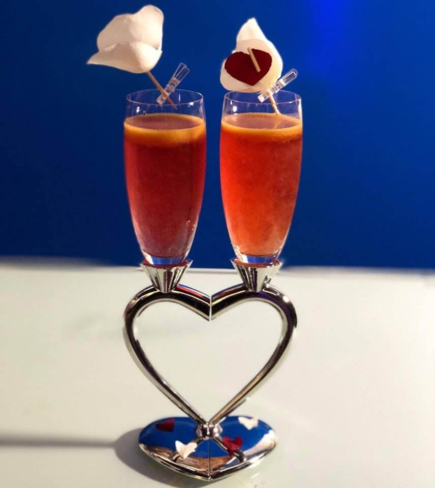 Valentine’s Day cocktail competition