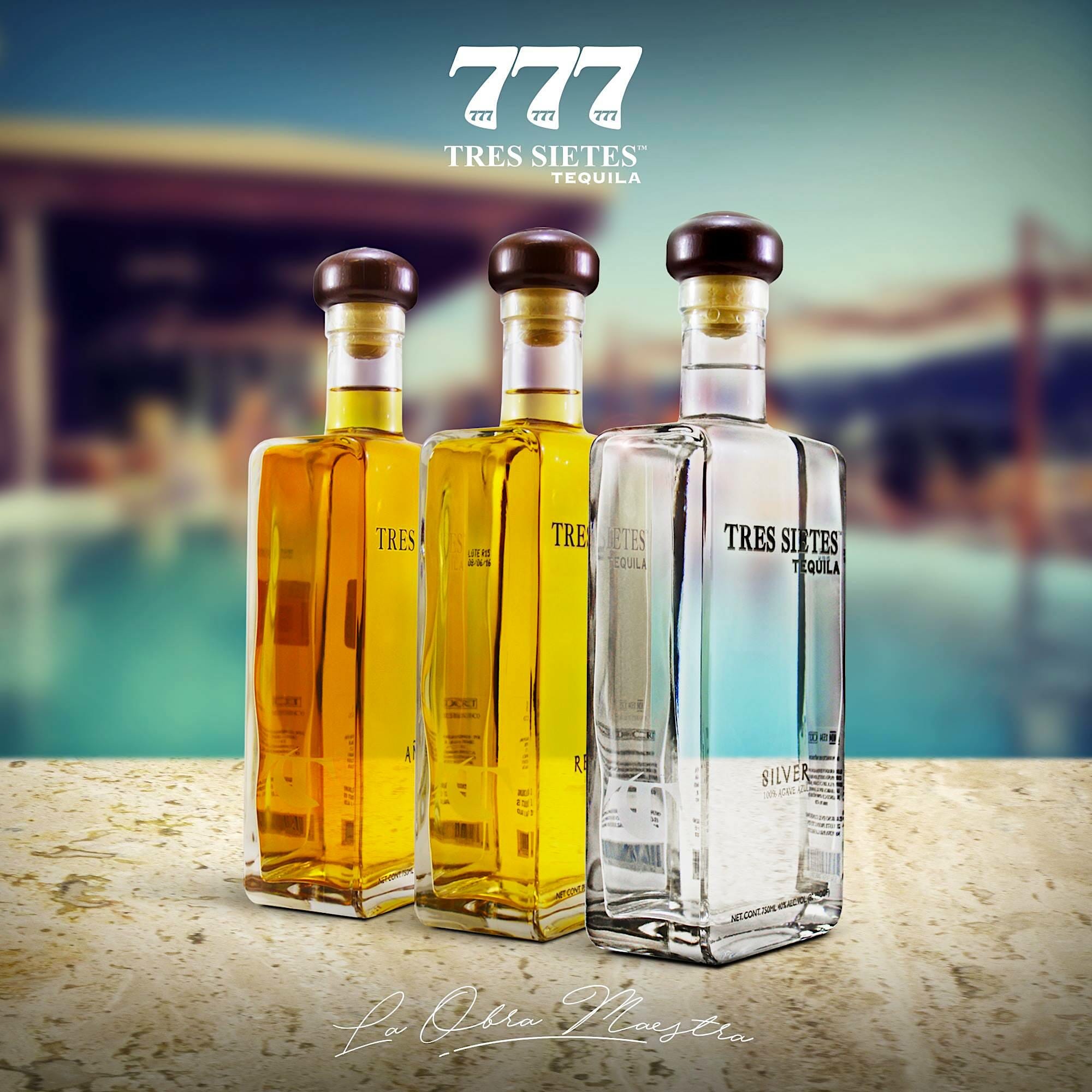 Tequila TRES SIETES 777 Monaco Launch