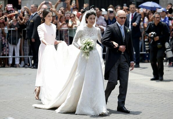 Prince Christian and Alessandra de Osma wedding