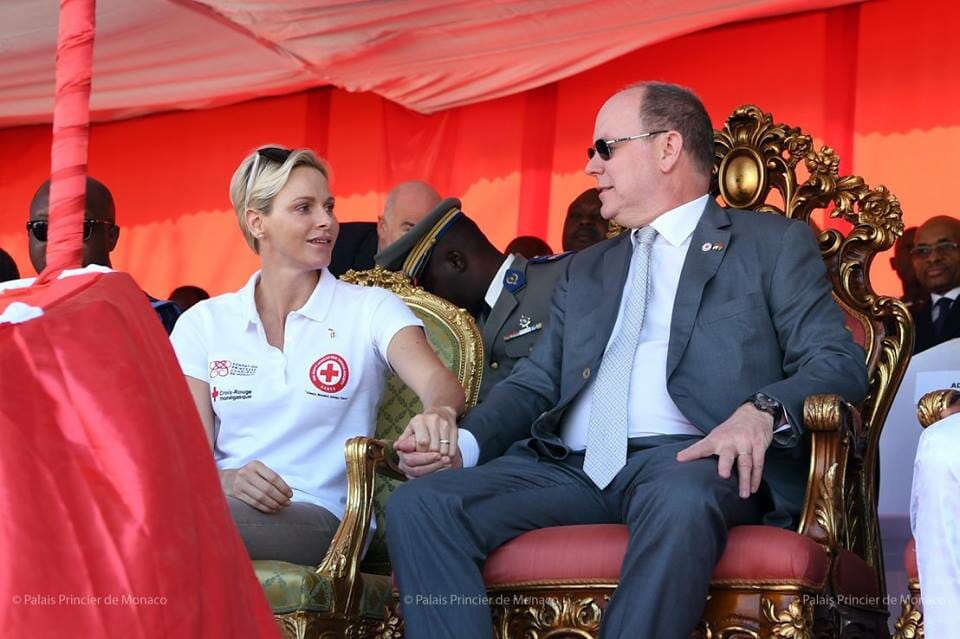 Prince Albert and Princess Charlene