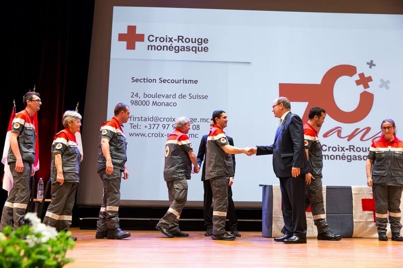 Monegasque Red Cross Graduation Diplomas