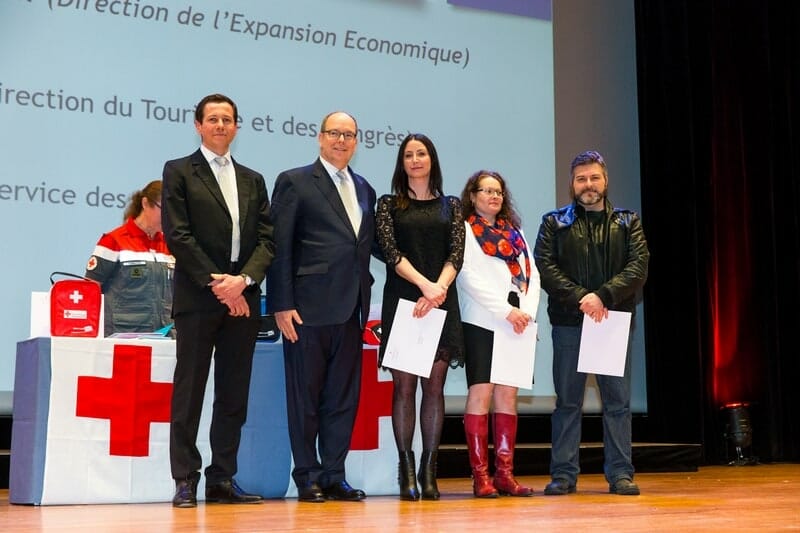 Monegasque Red Cross Graduation Diplomas