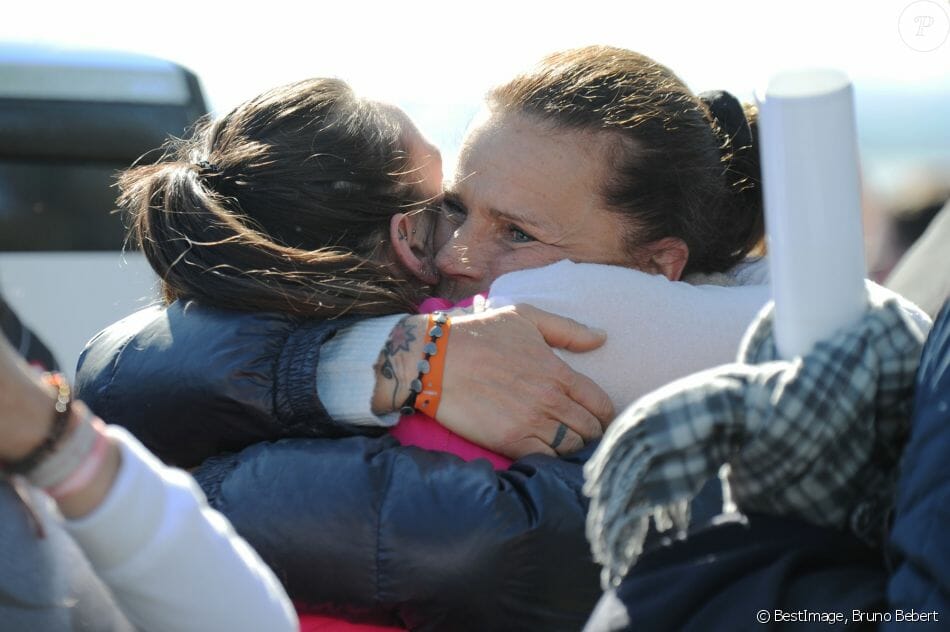 Pauline Ducruet and Princess Stephanie say goodbyes