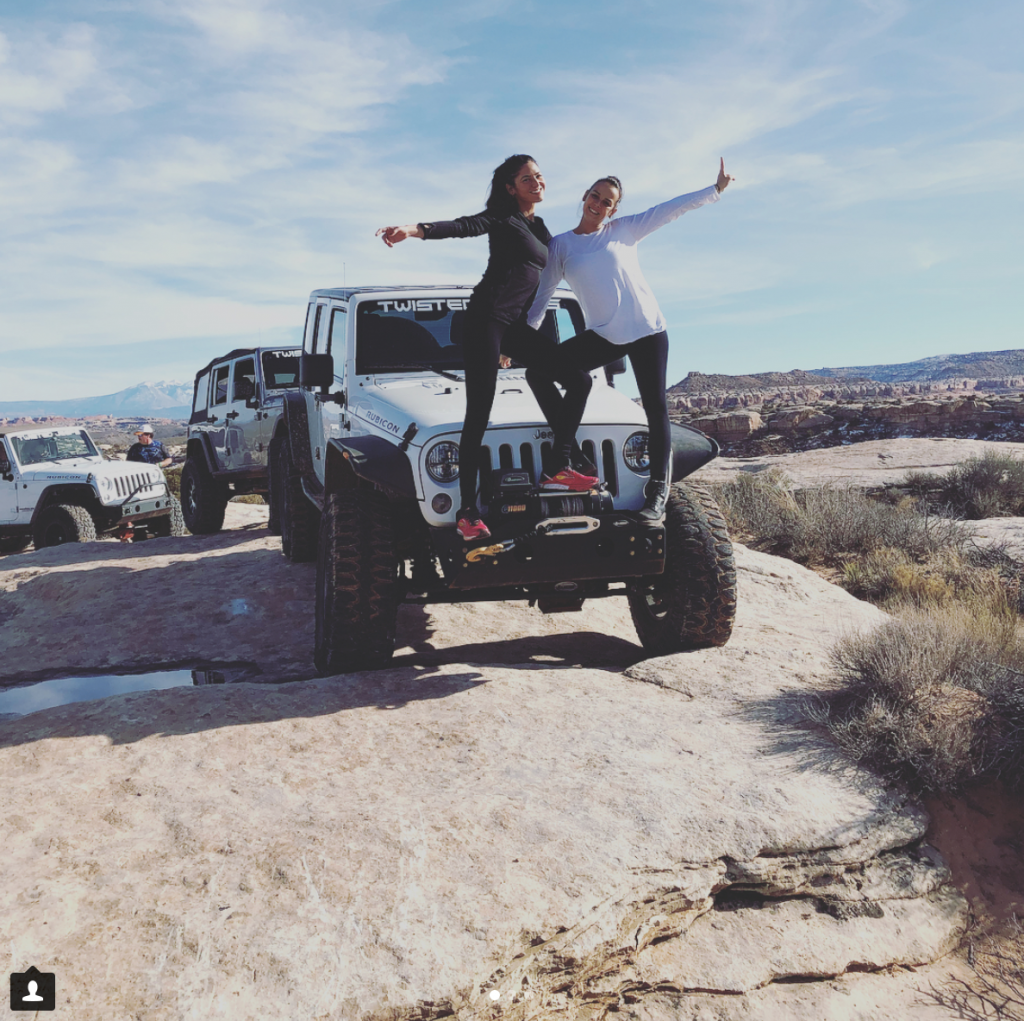 Pauline Ducruet trains for Gazelles in Utah