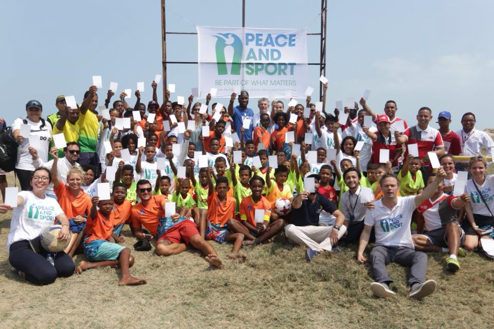 Peace and Sport white card