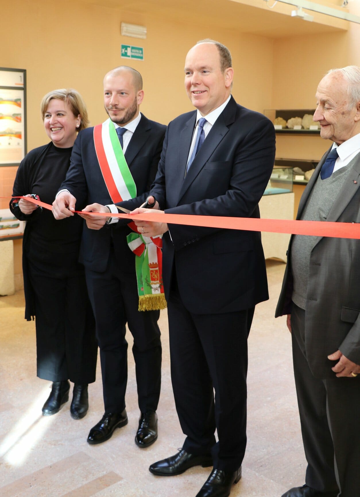 Prince Albert Inaugurates renovated Prehistoric Museum of Balzi Rossi