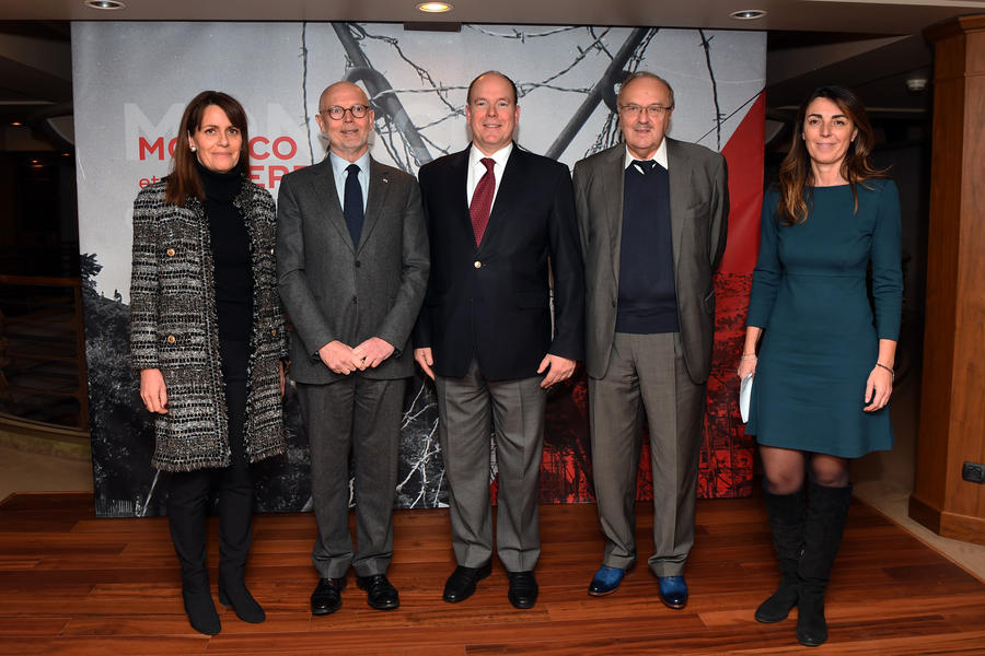 Prince Albert attends documentary screening