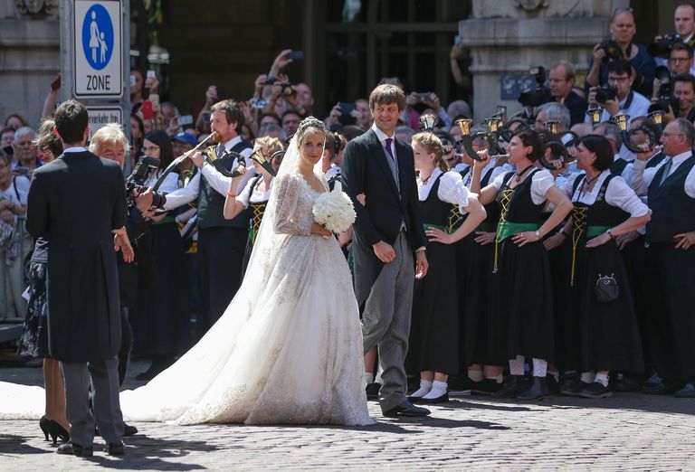 Prince Ernst August Jr. of Hanover and his wife Ekaterina Malysheva
