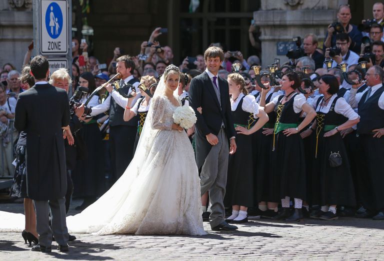 Prince Ernst August Jr. of Hanover and his wife Ekaterina Malysheva 