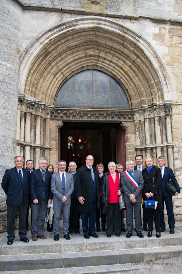 Prince Albert visits Aisne and Ardennes