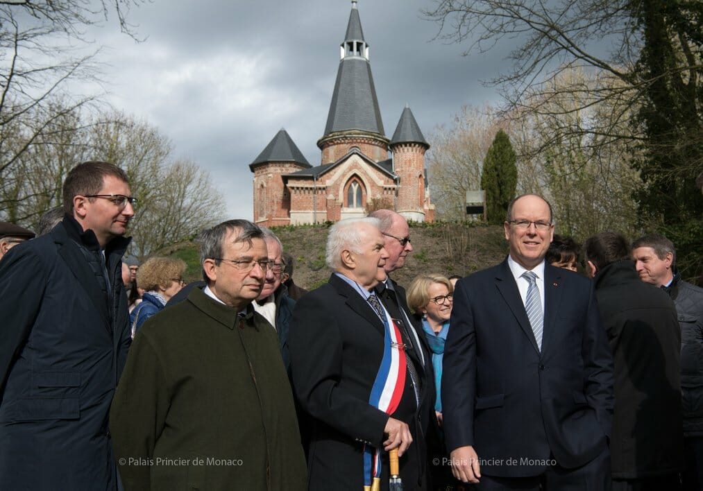 Prince Albert visits Aisne and Ardennes