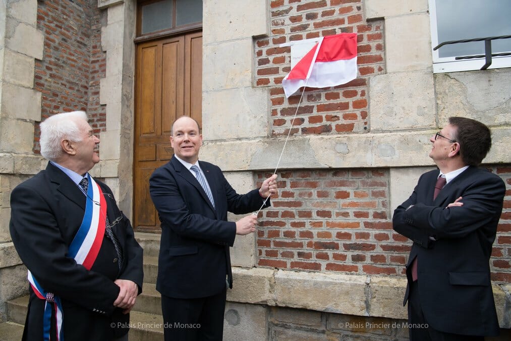 Prince Albert visits Aisne and Ardennes