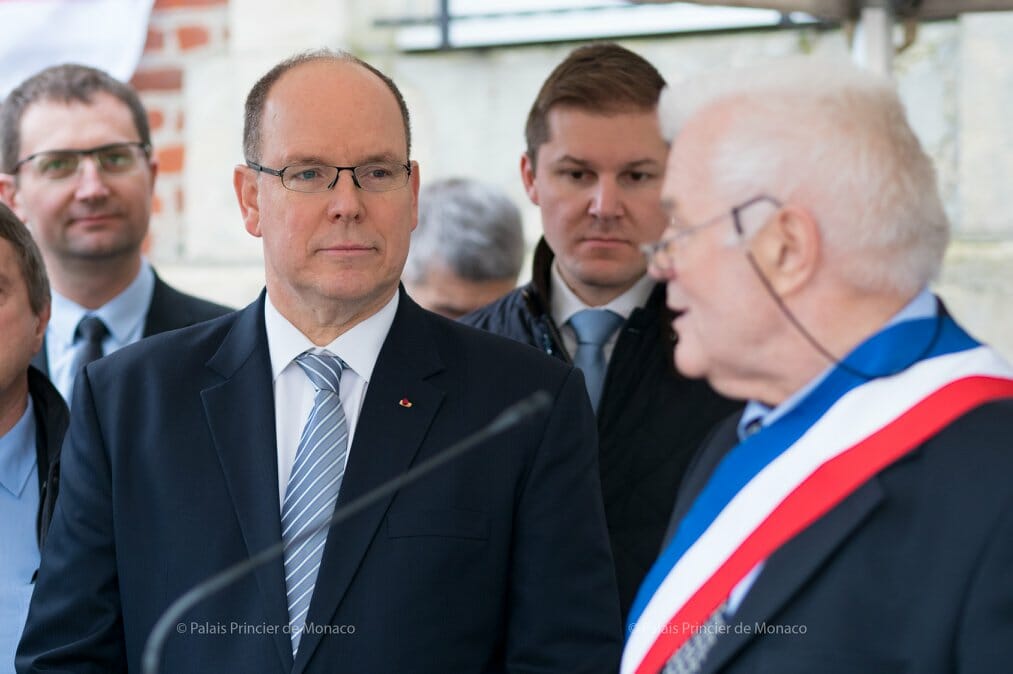 Prince Albert visits Aisne and Ardennes