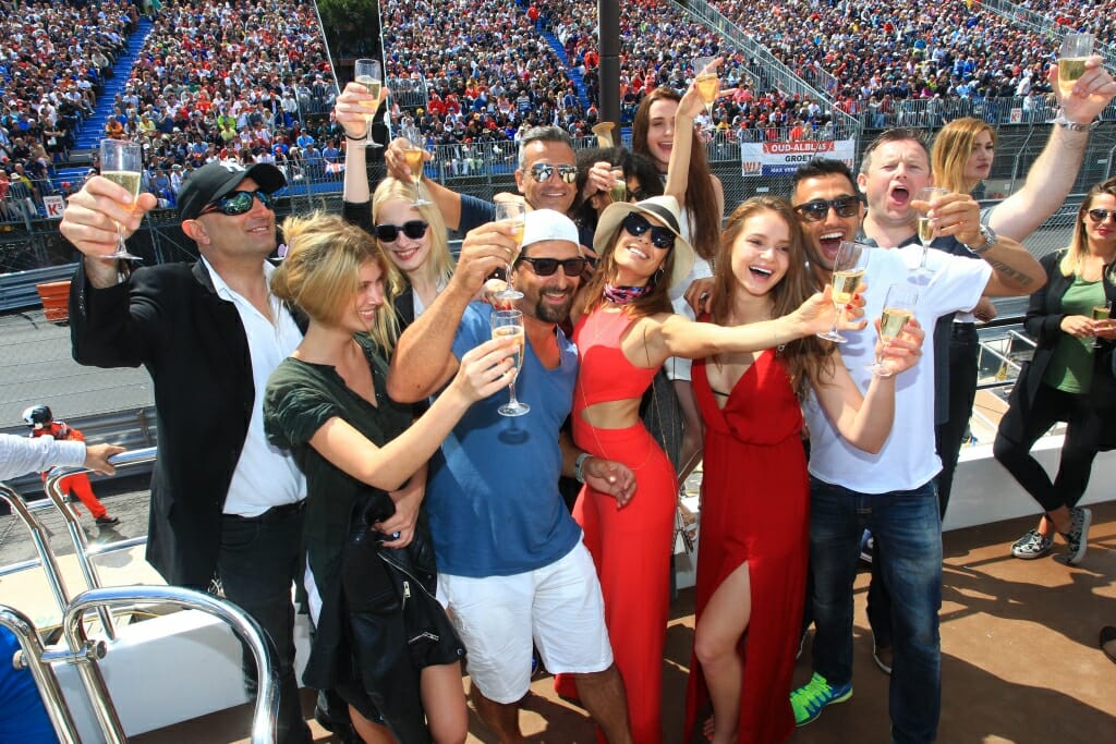 Amber Lounge Monaco Luxury Yacht race viewing