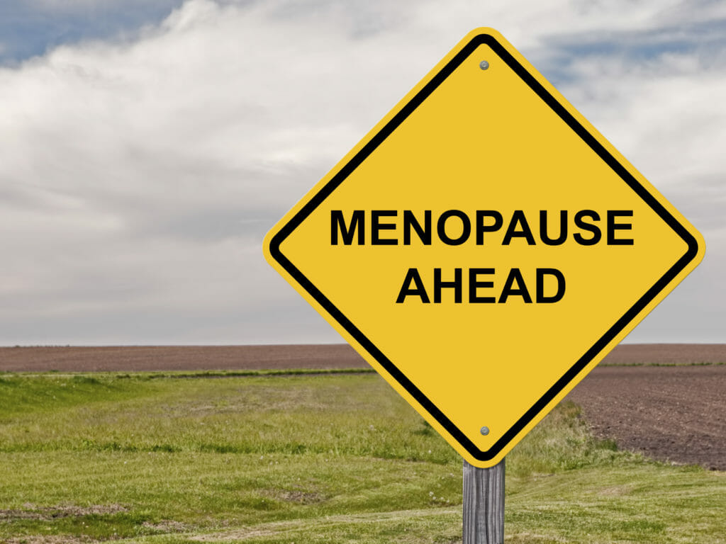 Caution Sign - Menopause Ahead